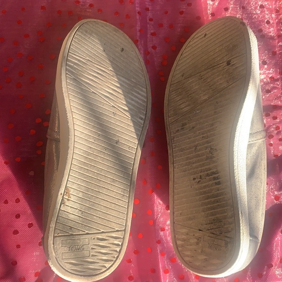 TOMS Avalon Sneaker Gunmetal Metallic Synthetic Leather - Picture 8 of 11